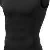 21bifbwtIOL.jpg Men's Sleeveless Workout Shirts, Dry Fit Running Compression Cutoff Shirts, Athletic Training Tank Top