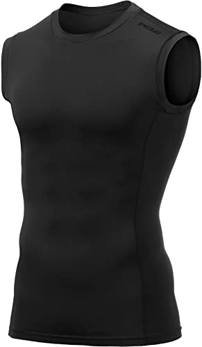 21bifbwtIOL.jpg Men's Sleeveless Workout Shirts, Dry Fit Running Compression Cutoff Shirts, Athletic Training Tank Top
