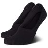 Men's Socks - Non-Slip Ultra Low Cut Liner Socks with Silicon Heel Grip (2 Pack)