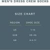 310NxjGnpL.jpg Mens Dress Socks - Breathable Comfort Stretch Crew-Length Work Socks for Men for Business Formal Wear (Sizes: 7-12)