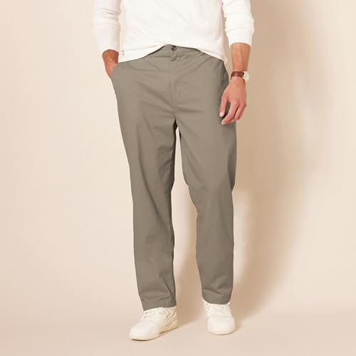 Men's Classic-Fit Wrinkle-Resistant Flat-Front Chino Pant (Available in Big & Tall)