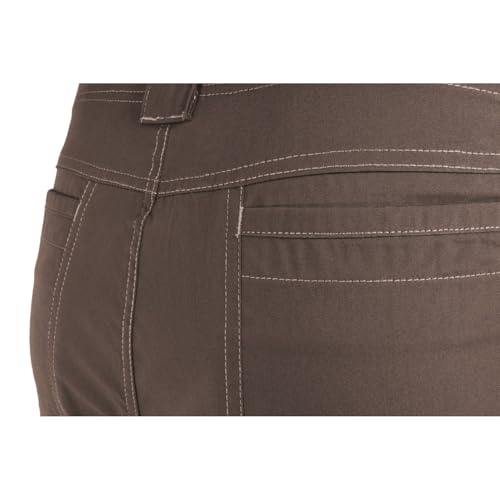 Rise Men's Technical Outdoor Hiking Cargo Pants Water Resistant Lightweight Cotton Nylon Work Pants for Men 8 Pockets