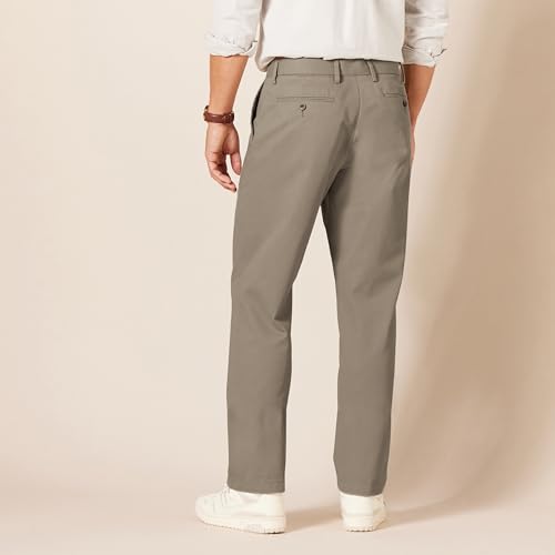 Men's Classic-Fit Wrinkle-Resistant Flat-Front Chino Pant (Available in Big & Tall)