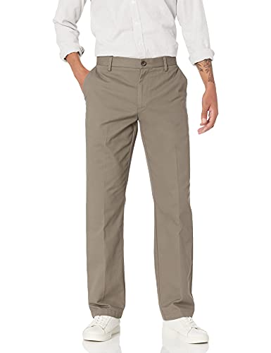 Men's Classic-Fit Wrinkle-Resistant Flat-Front Chino Pant (Available in Big & Tall)