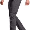 Men's Vent Stretch Pants, Quick Dry Lightweight Casual Cargo Pants, Water Resistant Straight-Fit Utility Work Pants