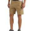 by Wrangler Men's Relaxed Fit Belted Canyon Cliff Shorts