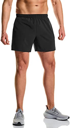 31ESqEjU8gL.jpg Men's Active Running Shorts, Training Exercise Workout Shorts, Quick Dry Gym Athletic Performance Shorts with Pockets