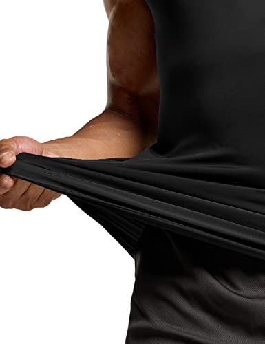 31EVPV5pWGL.jpg Men's Athletic Compression Sleeveless Tank Top, Cool Dry Sports Running Basketball Workout Base Layer