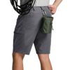Men's Quick Dry Stretch Hiking Cargo Shorts, Lightweight Water Resistant Tactical Casual, Golf & Outdoor with Pockets