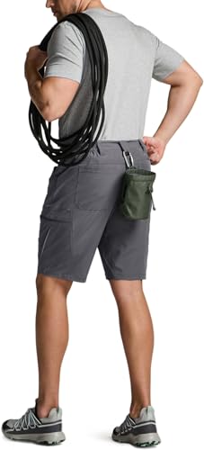 Men's Quick Dry Stretch Hiking Cargo Shorts, Lightweight Water Resistant Tactical Casual, Golf & Outdoor with Pockets