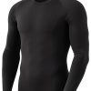 Men's Thermal Long Sleeve Compression Shirts, Athletic Base Layer Top, Winter Gear Running T-Shirt