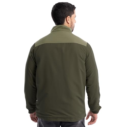 31M8BRBK03L.jpg Men's Color Block Performance Full Zip Jacket