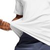Men's Rashguard Swim Shirts, UPF 50+ Protection Quick Dry, Stretch Comfort Fit, Flatlock Seams, Outdoor & Water Sports