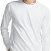 Men's Rashguard Swim Shirts, UPF 50+ Cool Running Workout Loose-Fit Long Sleeve