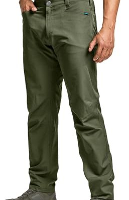 Men's Quick Dry Tactical Pants, Water Resistant Outdoor Pants, Lightweight Stretch Cargo Work Hiking Pants