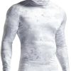 31X-RwoO9vL.jpg Men's UPF 50+ Mock Long Sleeve Compression Shirts, Athletic Workout Shirt, Base Layer for Water Sports