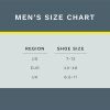 Mens No Show Socks - 2 Pack Breathable Cotton Invisible Liner Low Cut Socks for Men with Heel Grip (Sizes: 7-12)