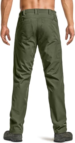 31ad6O8V9EL.jpg Men's Quick Dry Tactical Pants, Water Resistant Outdoor Pants, Lightweight Stretch Cargo Work Hiking Pants