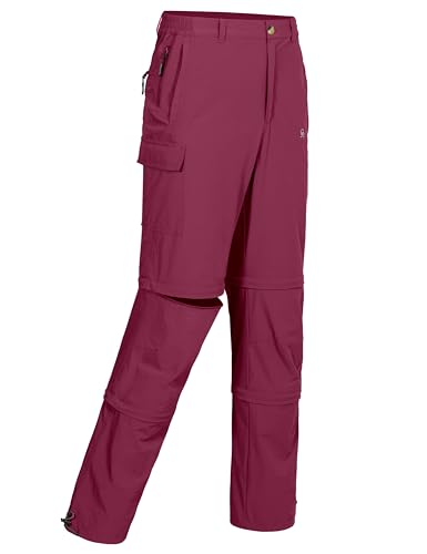 31bHFew47VL.jpg Men's Stretch Convertible Pants, Zip-Off Quick-Dry Hiking Pants, UV Protection, Lightweight