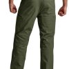 Men's Winter Fleece Lined Pants, Water-Resistant Outdoor Stretch Work Pants, Windproof Casual Pants with Pockets