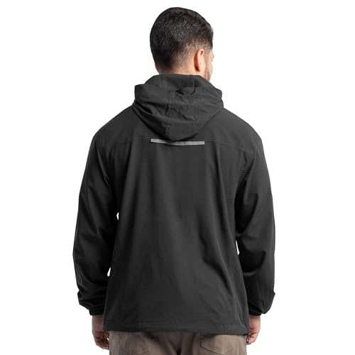Men's Flex Ventilated Full Zip Windbreaker Hiking Jacket