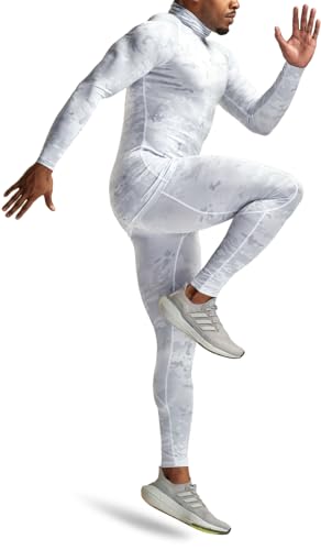 31i0qbTaIfL.jpg Men's UPF 50+ Mock Long Sleeve Compression Shirts, Athletic Workout Shirt, Base Layer for Water Sports
