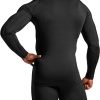 31injCEaxRL.jpg Men's UPF 50+ Mock Long Sleeve Compression Shirts, Athletic Workout Shirt, Base Layer for Water Sports