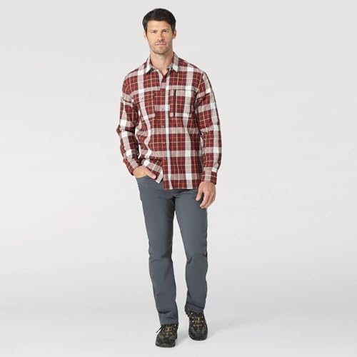 Men's Regular Fit ATG Plaid Long Sleeve Button-Down Shirt -
