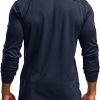 Men's Polo Shirt, Long Sleeve Tactical Shirts, Outdoor UPF 50+ Pique Shirt, Dry Fit Lightweight Golf Shirts