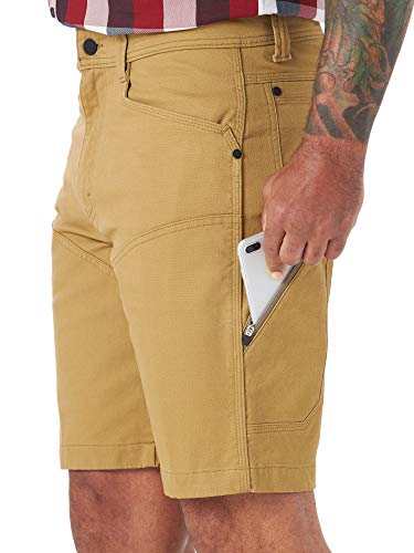 by Wrangler Men's Reinforced Utility Shorts, Kelp, 46
