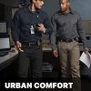 Men's Long Sleeve Tactical Shirts, Ripstop Military Work Shirts, UPF 50+ Breathable Button Down Outdoor Hiking Shirt