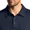 Men's Polo Shirt, Long Sleeve Tactical Shirts, Outdoor UPF 50+ Pique Shirt, Dry Fit Lightweight Golf Shirts