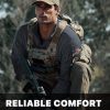 Men's Full-Zip Tactical Jacket, Soft Warm Military Winter Fleece Jackets, Outdoor Coats with Zipper Pockets