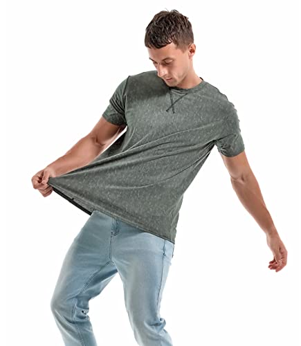 Men's T-Shirts - Premium Cotton Crew Neck Tees S - 4XL