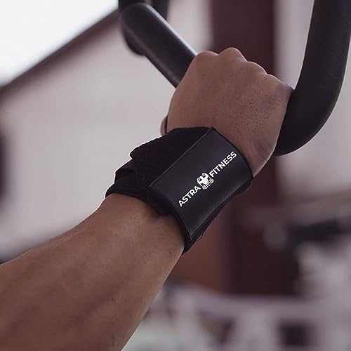 Weightlifting Wrist Wraps (IPF Graded) 18" Professional Quality Wrist Support with Heavy Duty Thumb Loop - Best Wrap for