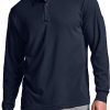Men's Polo Shirt, Long Sleeve Tactical Shirts, Outdoor UPF 50+ Pique Shirt, Dry Fit Lightweight Golf Shirts