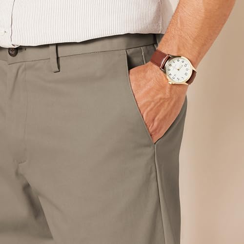 Men's Classic-Fit Wrinkle-Resistant Flat-Front Chino Pant (Available in Big & Tall)