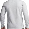 Men's Thermal Fleece Quarter Zip Sweater, Outdoor Lightweight Long Sleeve Pullover, Casual Mock Neck Polo Sweaters