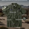 Men's Short Sleeve Tactical Shirts, UPF 50+ Ripstop Military Work Shirts, Breathable Button Down Outdoor Hiking Shirt