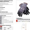 34-874 Seamless Knit Nylon Gloves with Nitrile Coated Micro-Foam Grip on Palm and Fingers Cut Resistance Gloves
