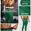 Men's Compression Pants, Cool Dry Athletic Workout Running Leggings Tights with Pockets