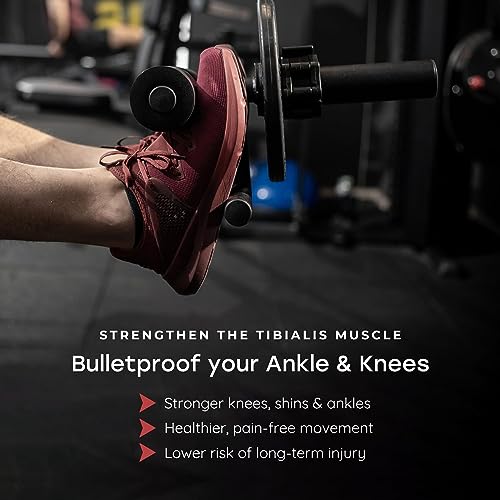 41LzoathHmL.jpg Tib Bar Tibialis Trainer for Tibialis Raise, Tibialis Bar Knee Strengthening Equipment Tibia Bar for Tib Raise, Tibia Dorsi Calf