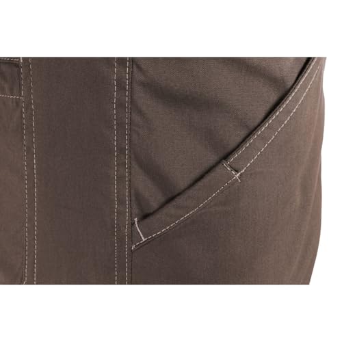 Rise Men's Technical Outdoor Hiking Cargo Pants Water Resistant Lightweight Cotton Nylon Work Pants for Men 8 Pockets