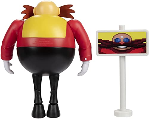 41PZKjgjwqL.jpg 4-Inch Action Figure Classic Eggman with Goal Plate Collectible Toy
