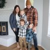 41Pt1D0MmAL.jpg Men's Thicken Plaid Hooded Flannel Shirt Jacket with Quilted Lined,Zipper&Snap