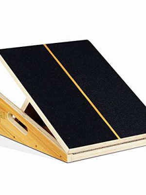 Professional Incline Board, Slant Board Calf Stretching, Squat Wedge and Anti-Slip Surface, Portable Side Handle