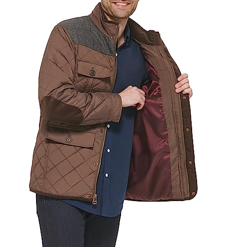 41TCTcJeXWL.jpg Men's Diamond Quilted Jacket
