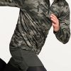 Men's Quarter Zip Thermal Pullover Shirts, Winter Fleece Lined Lightweight Running Sweatshirt