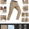 Men's Cargo Pants Ripstop Water Resistant Hiking Work Pants Outdoor Multi Pockets Army Tactical Pants (Not Belt)