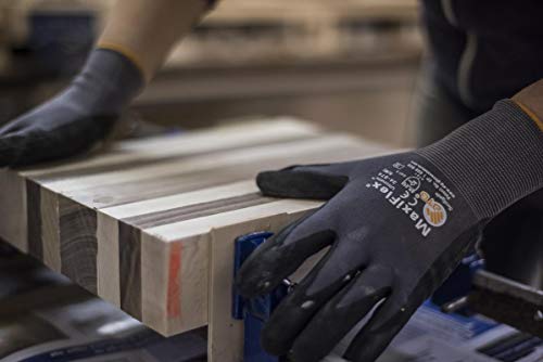 34-874 Gloves Nitrile Micro-Foam Grip Palm & Fingers - Excellent Grip and Abrasion Resistance